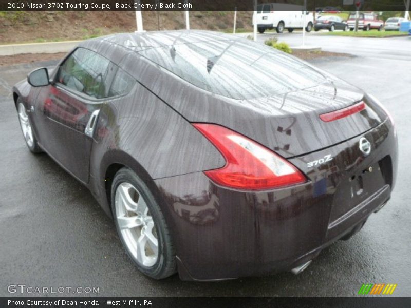 Black Cherry / Black Cloth 2010 Nissan 370Z Touring Coupe