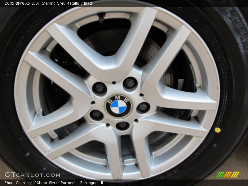 Sterling Grey Metallic / Black 2005 BMW X5 3.0i