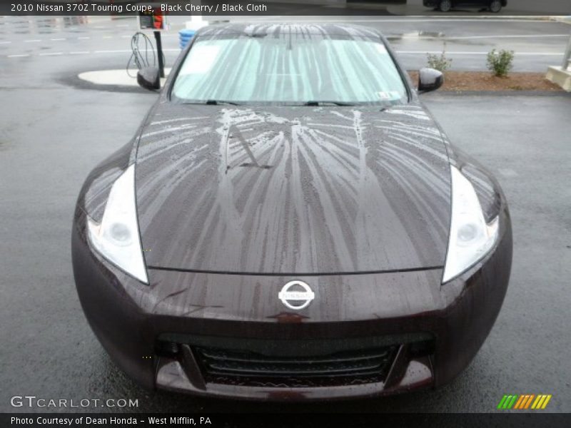 Black Cherry / Black Cloth 2010 Nissan 370Z Touring Coupe