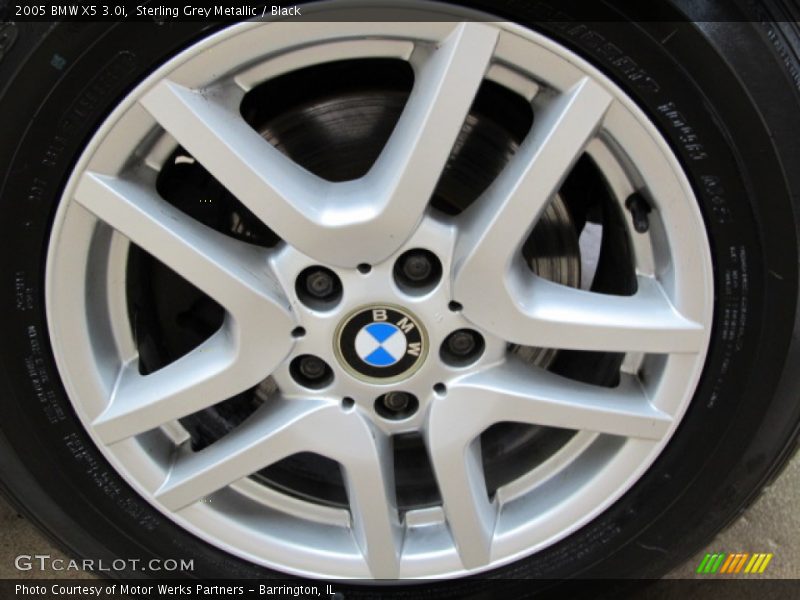 Sterling Grey Metallic / Black 2005 BMW X5 3.0i