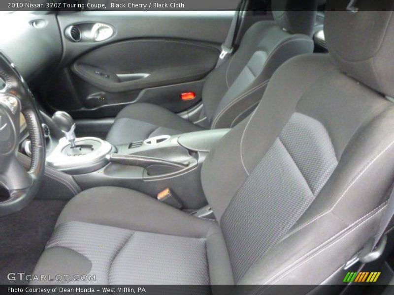 Black Cherry / Black Cloth 2010 Nissan 370Z Touring Coupe