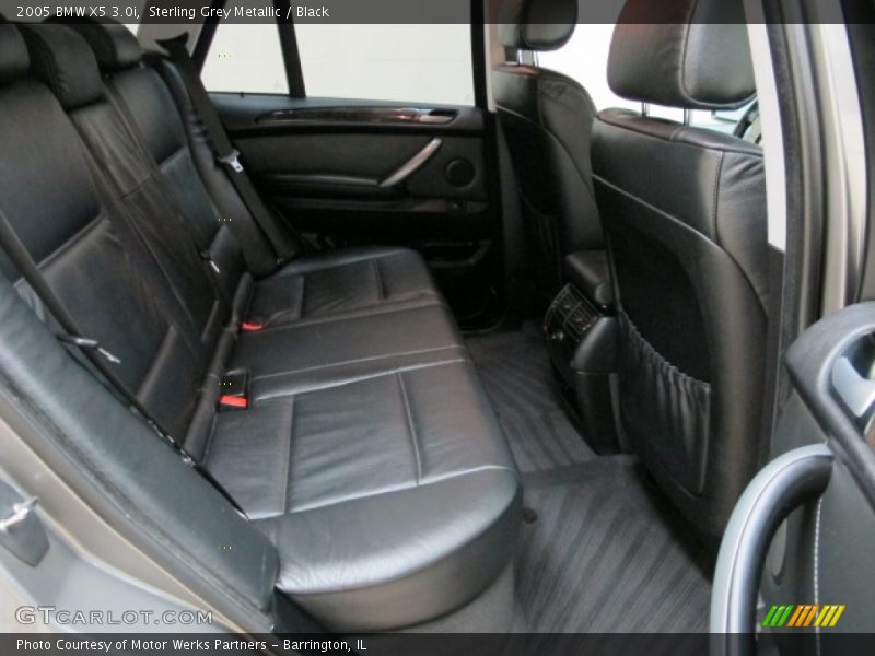 Sterling Grey Metallic / Black 2005 BMW X5 3.0i