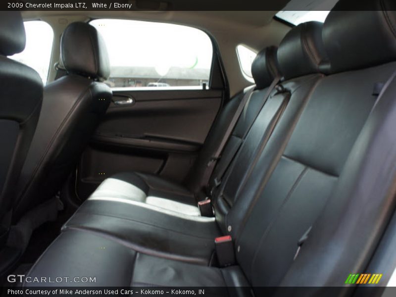 White / Ebony 2009 Chevrolet Impala LTZ