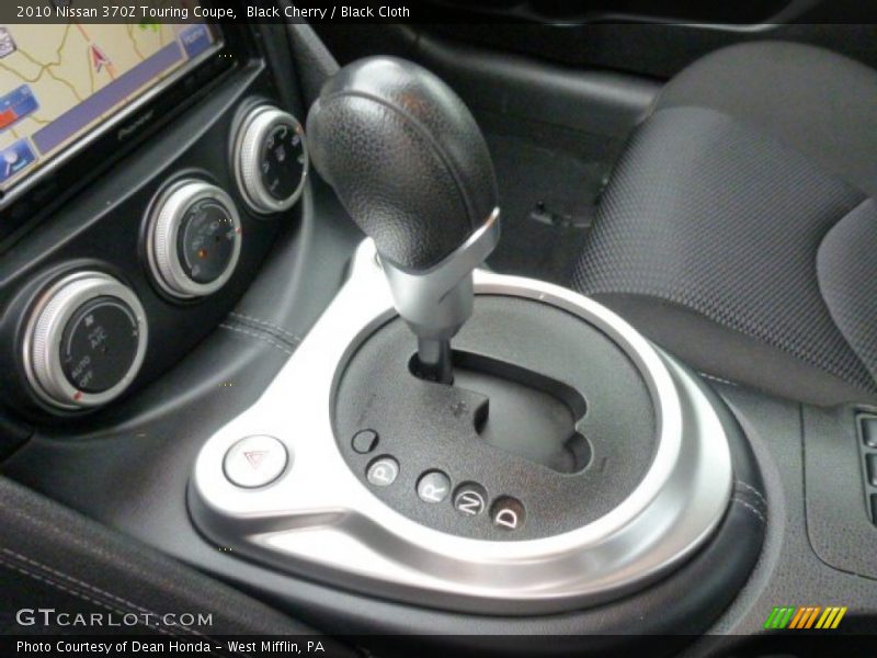 Black Cherry / Black Cloth 2010 Nissan 370Z Touring Coupe