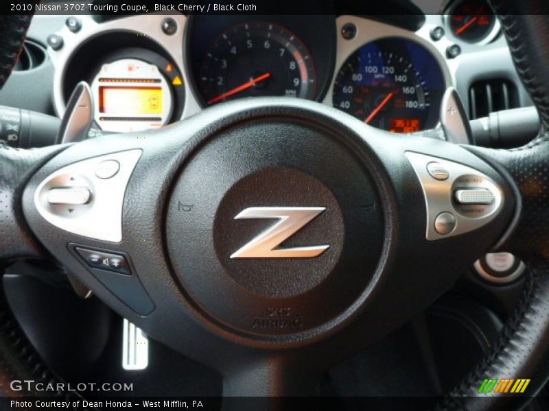 Black Cherry / Black Cloth 2010 Nissan 370Z Touring Coupe