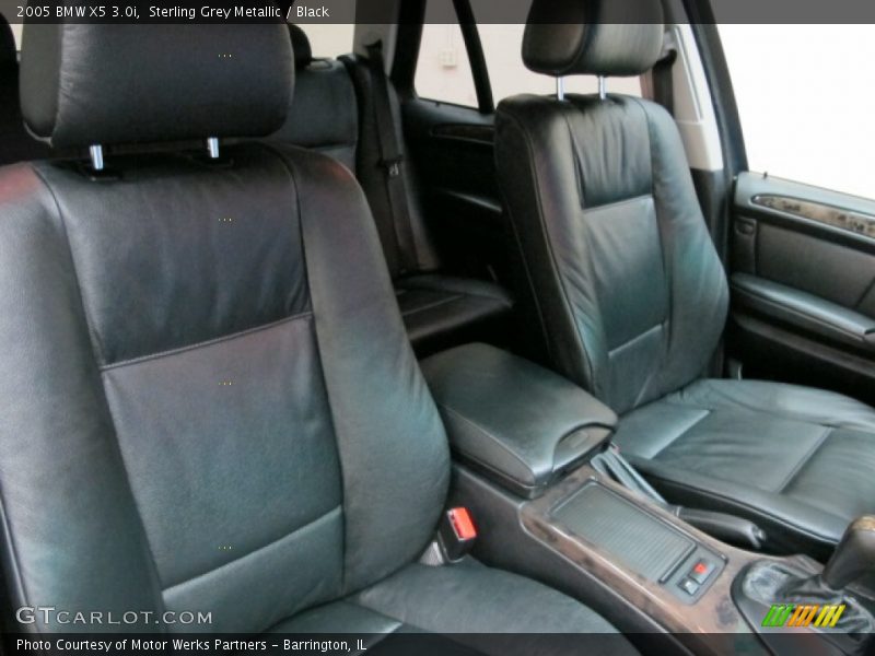 Sterling Grey Metallic / Black 2005 BMW X5 3.0i