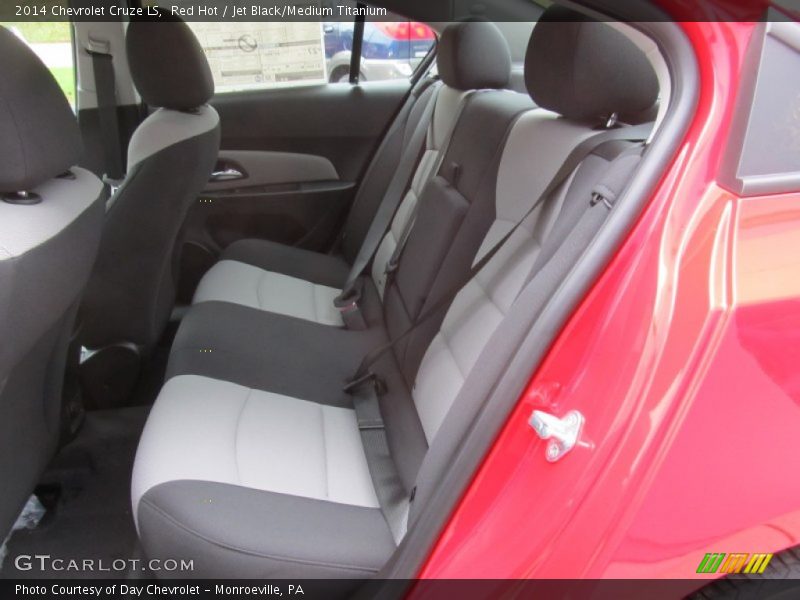 Red Hot / Jet Black/Medium Titanium 2014 Chevrolet Cruze LS