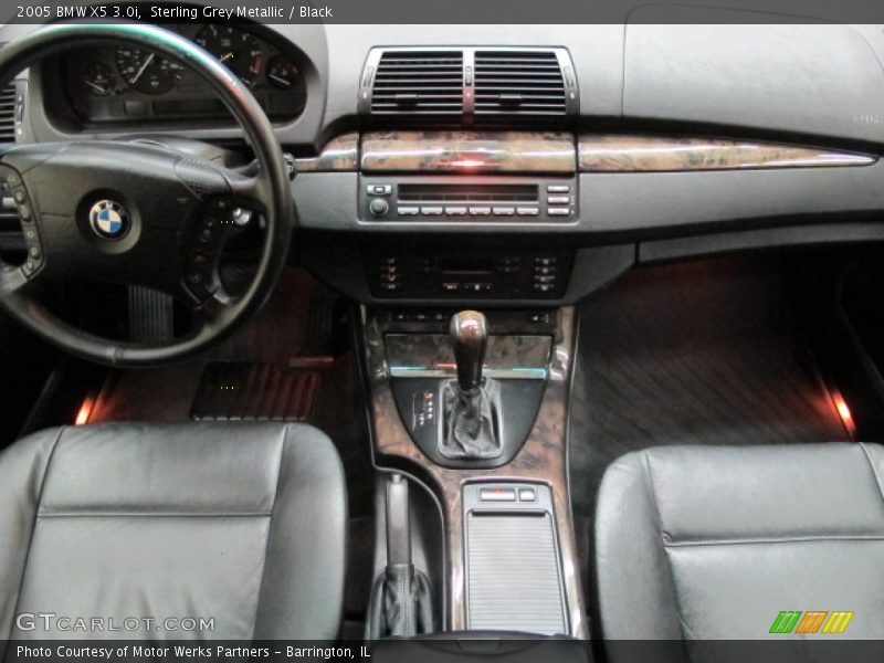 Sterling Grey Metallic / Black 2005 BMW X5 3.0i