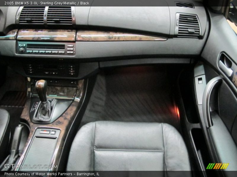 Sterling Grey Metallic / Black 2005 BMW X5 3.0i
