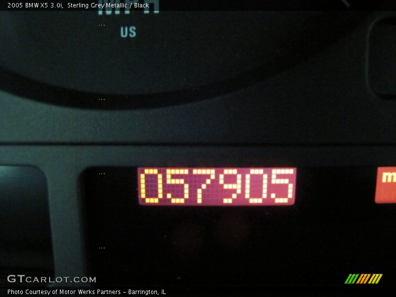 Sterling Grey Metallic / Black 2005 BMW X5 3.0i