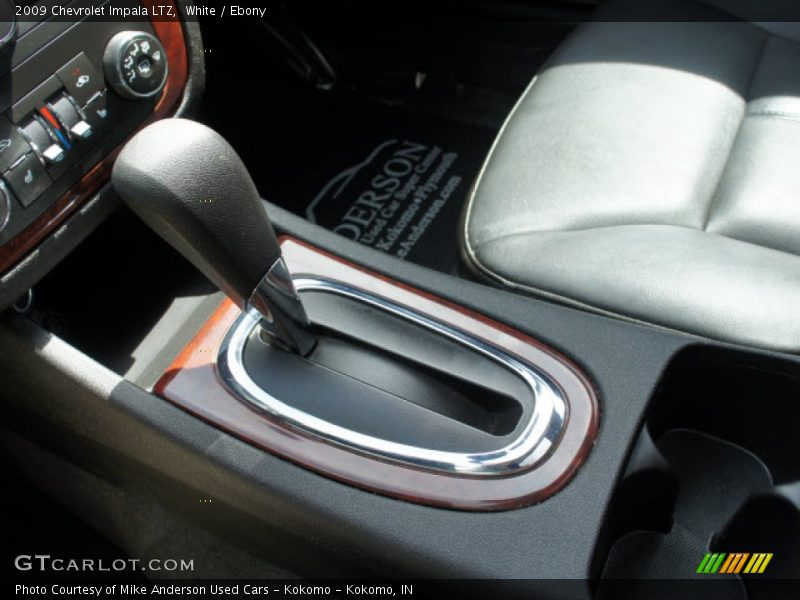 White / Ebony 2009 Chevrolet Impala LTZ