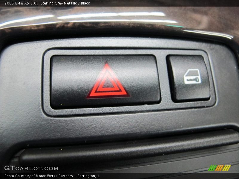Sterling Grey Metallic / Black 2005 BMW X5 3.0i