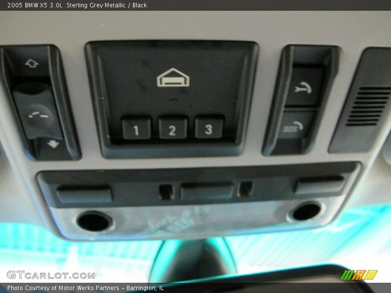 Sterling Grey Metallic / Black 2005 BMW X5 3.0i