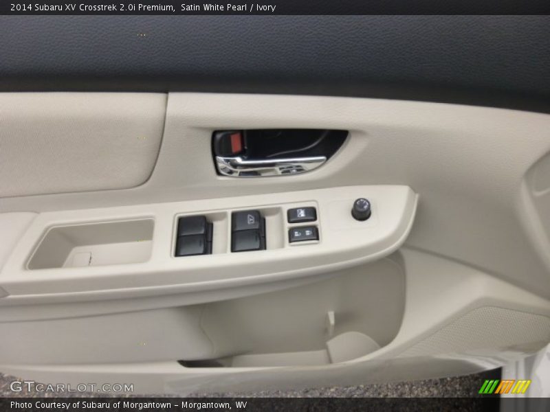 Satin White Pearl / Ivory 2014 Subaru XV Crosstrek 2.0i Premium