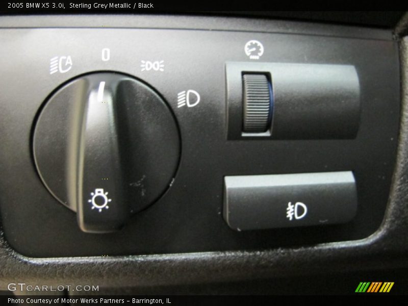 Sterling Grey Metallic / Black 2005 BMW X5 3.0i