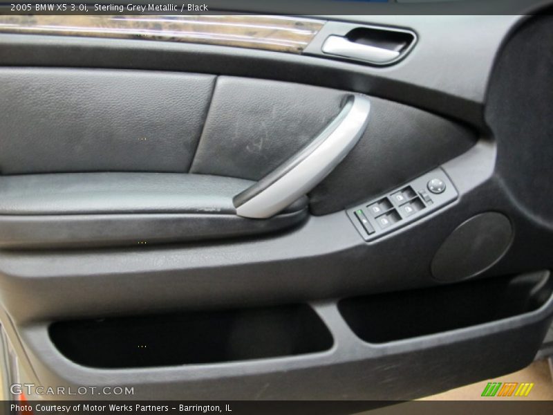 Sterling Grey Metallic / Black 2005 BMW X5 3.0i