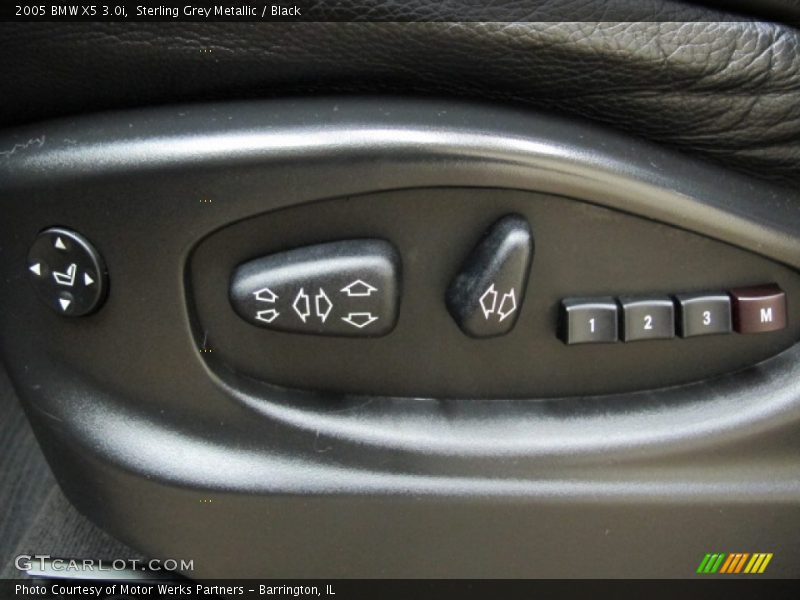 Sterling Grey Metallic / Black 2005 BMW X5 3.0i