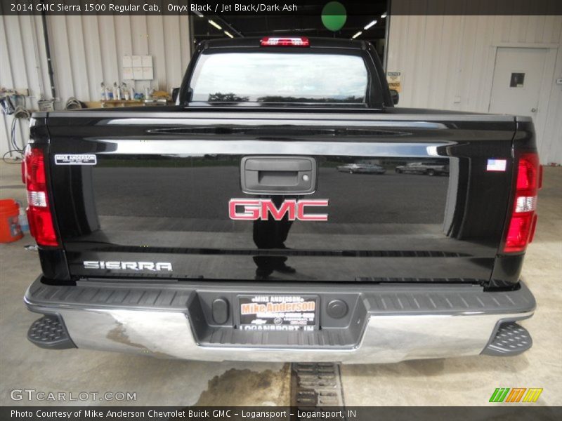 Onyx Black / Jet Black/Dark Ash 2014 GMC Sierra 1500 Regular Cab