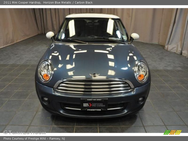 Horizon Blue Metallic / Carbon Black 2011 Mini Cooper Hardtop
