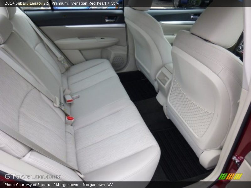 Venetian Red Pearl / Ivory 2014 Subaru Legacy 2.5i Premium