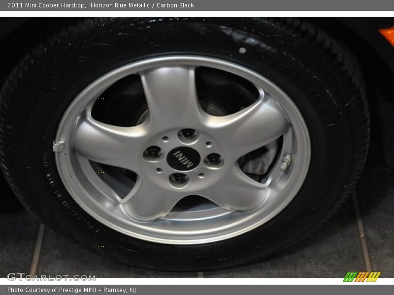 Horizon Blue Metallic / Carbon Black 2011 Mini Cooper Hardtop