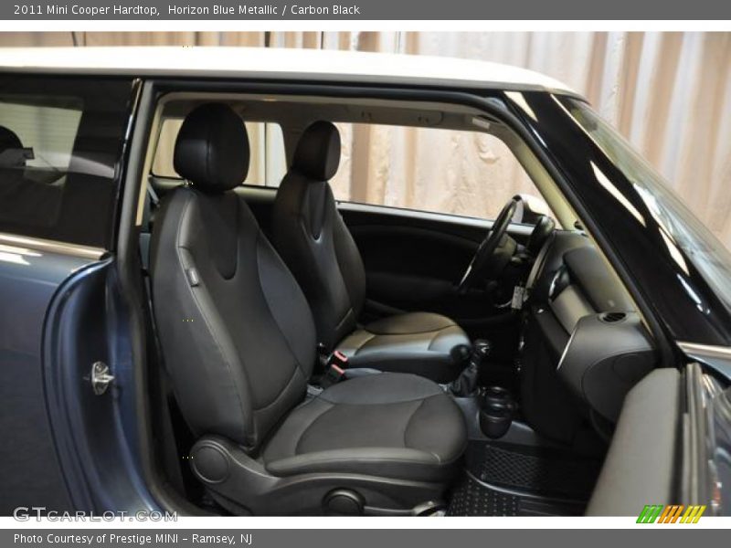 Horizon Blue Metallic / Carbon Black 2011 Mini Cooper Hardtop