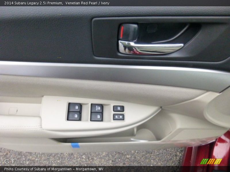 Venetian Red Pearl / Ivory 2014 Subaru Legacy 2.5i Premium