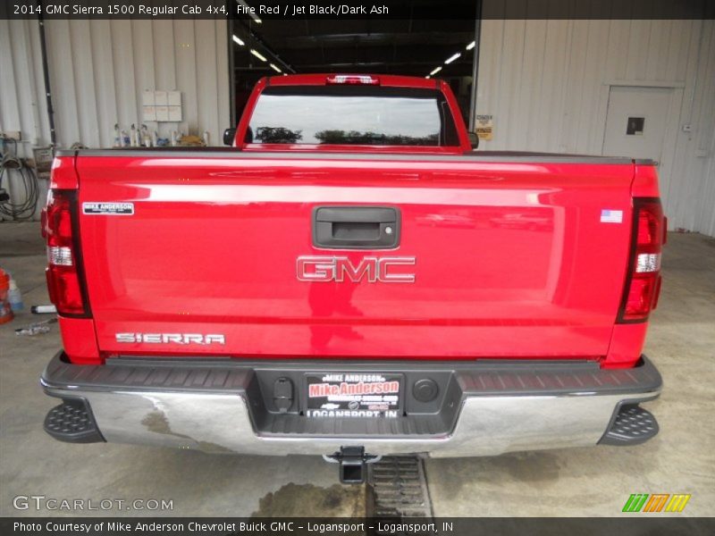 Fire Red / Jet Black/Dark Ash 2014 GMC Sierra 1500 Regular Cab 4x4