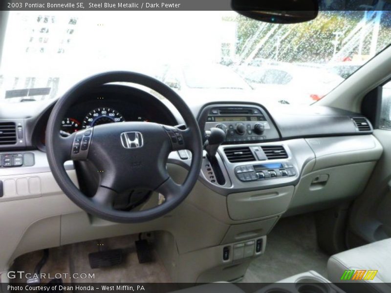 Steel Blue Metallic / Dark Pewter 2003 Pontiac Bonneville SE