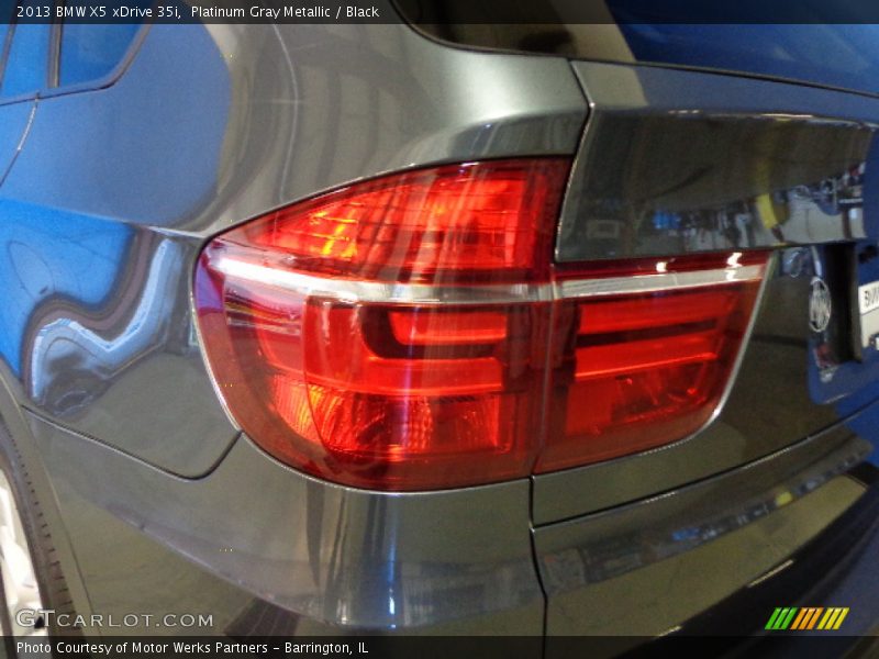 Platinum Gray Metallic / Black 2013 BMW X5 xDrive 35i