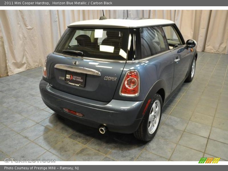 Horizon Blue Metallic / Carbon Black 2011 Mini Cooper Hardtop