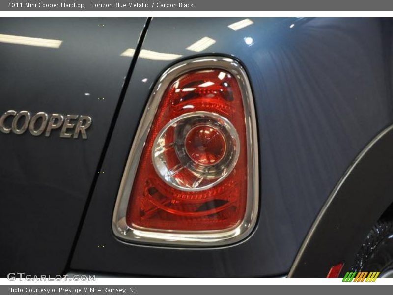 Horizon Blue Metallic / Carbon Black 2011 Mini Cooper Hardtop