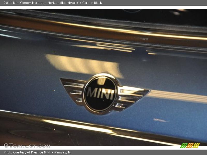 Horizon Blue Metallic / Carbon Black 2011 Mini Cooper Hardtop