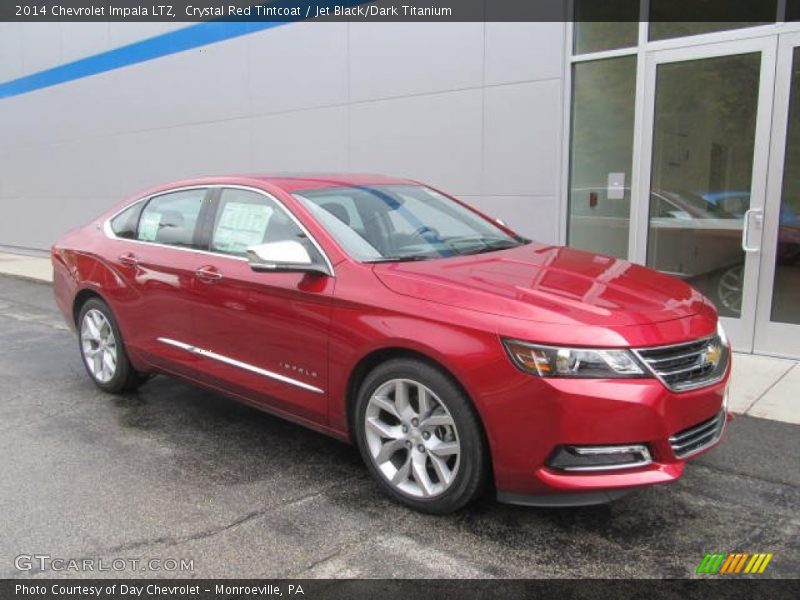Crystal Red Tintcoat / Jet Black/Dark Titanium 2014 Chevrolet Impala LTZ