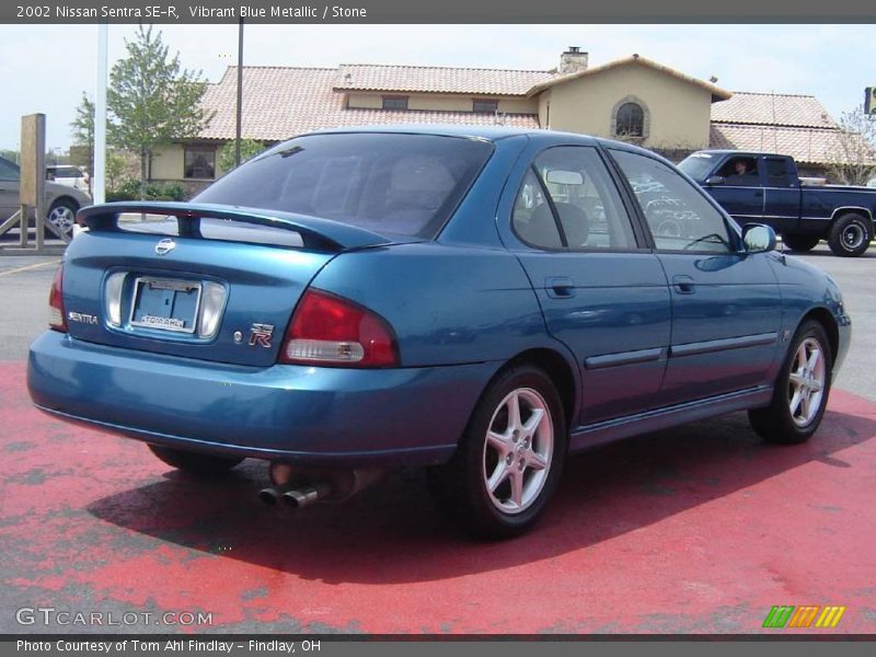 Vibrant Blue Metallic / Stone 2002 Nissan Sentra SE-R