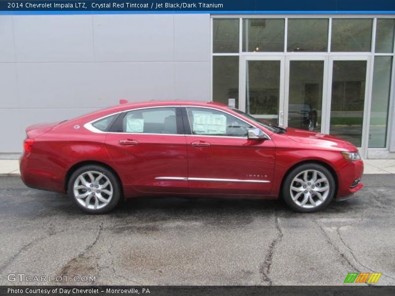 Crystal Red Tintcoat / Jet Black/Dark Titanium 2014 Chevrolet Impala LTZ