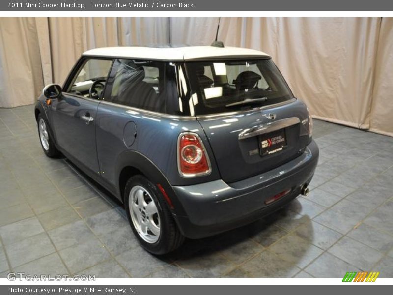 Horizon Blue Metallic / Carbon Black 2011 Mini Cooper Hardtop