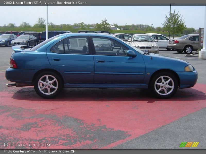Vibrant Blue Metallic / Stone 2002 Nissan Sentra SE-R
