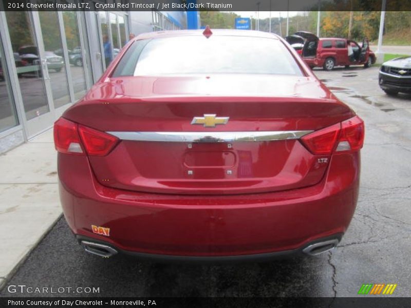 Crystal Red Tintcoat / Jet Black/Dark Titanium 2014 Chevrolet Impala LTZ