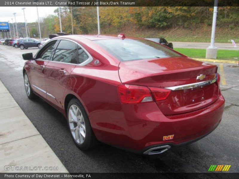 Crystal Red Tintcoat / Jet Black/Dark Titanium 2014 Chevrolet Impala LTZ