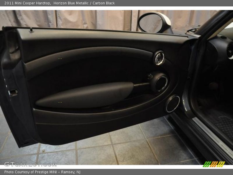 Horizon Blue Metallic / Carbon Black 2011 Mini Cooper Hardtop