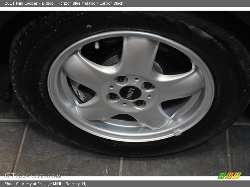 Horizon Blue Metallic / Carbon Black 2011 Mini Cooper Hardtop