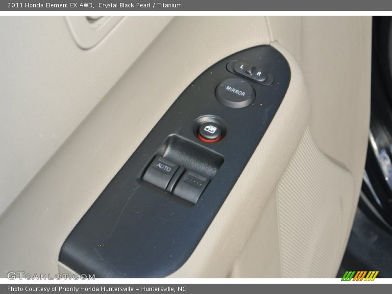 Crystal Black Pearl / Titanium 2011 Honda Element EX 4WD