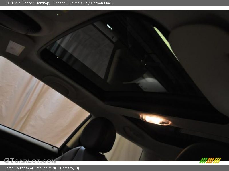 Horizon Blue Metallic / Carbon Black 2011 Mini Cooper Hardtop