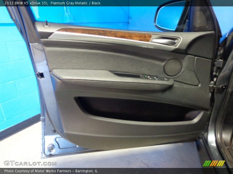 Platinum Gray Metallic / Black 2013 BMW X5 xDrive 35i