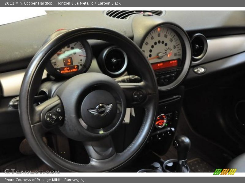 Horizon Blue Metallic / Carbon Black 2011 Mini Cooper Hardtop