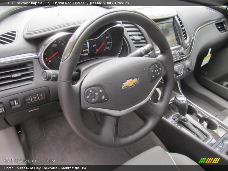 Crystal Red Tintcoat / Jet Black/Dark Titanium 2014 Chevrolet Impala LTZ