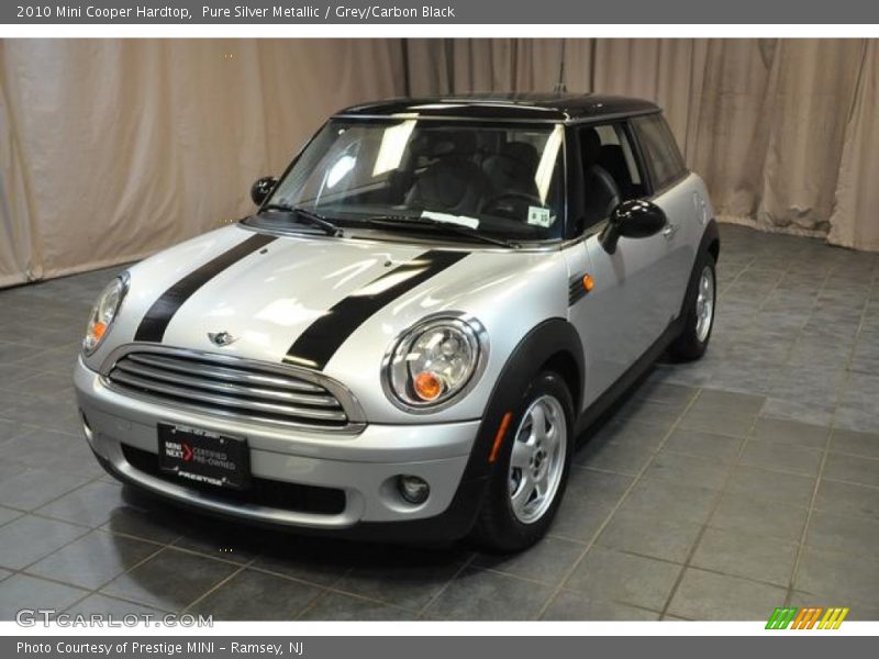 Pure Silver Metallic / Grey/Carbon Black 2010 Mini Cooper Hardtop
