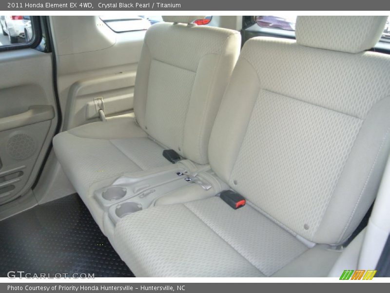 Crystal Black Pearl / Titanium 2011 Honda Element EX 4WD