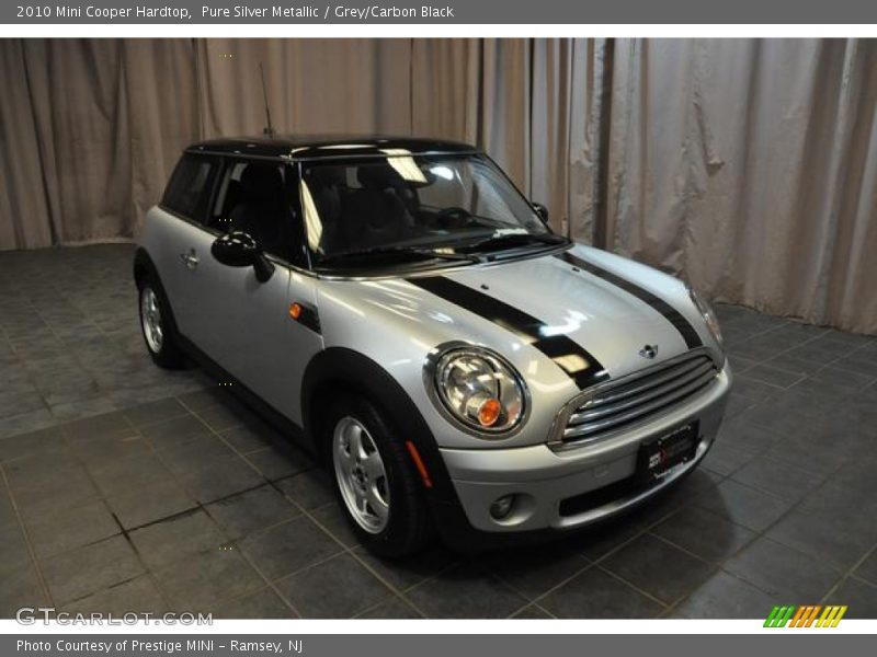 Pure Silver Metallic / Grey/Carbon Black 2010 Mini Cooper Hardtop
